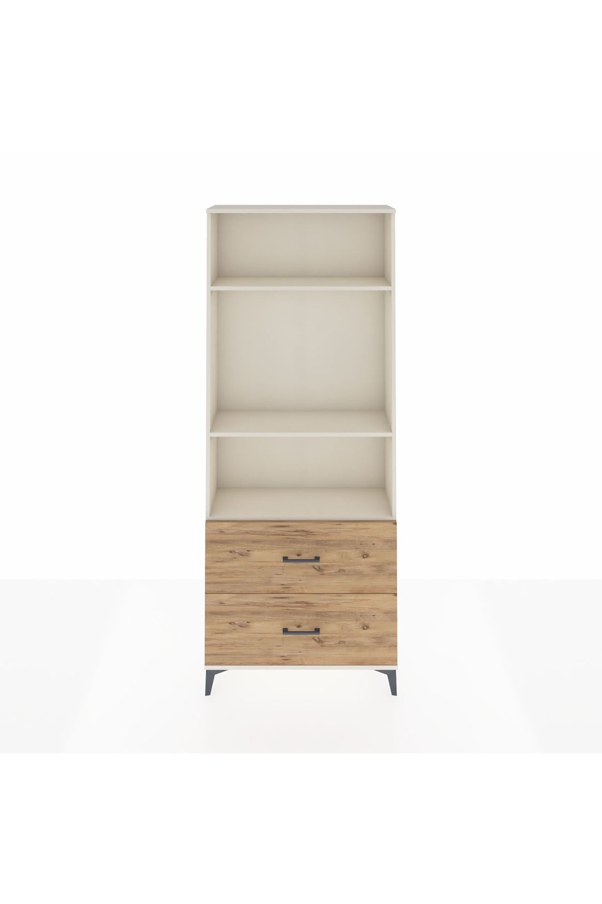 Arges Dolap 3 Raflı 2 Çekmeceli 88x30x221 - S30M072V3A
