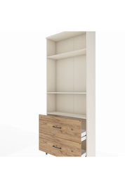 Arges Dolap 3 Raflı 2 Çekmeceli 88x30x221 - S30M072V3A