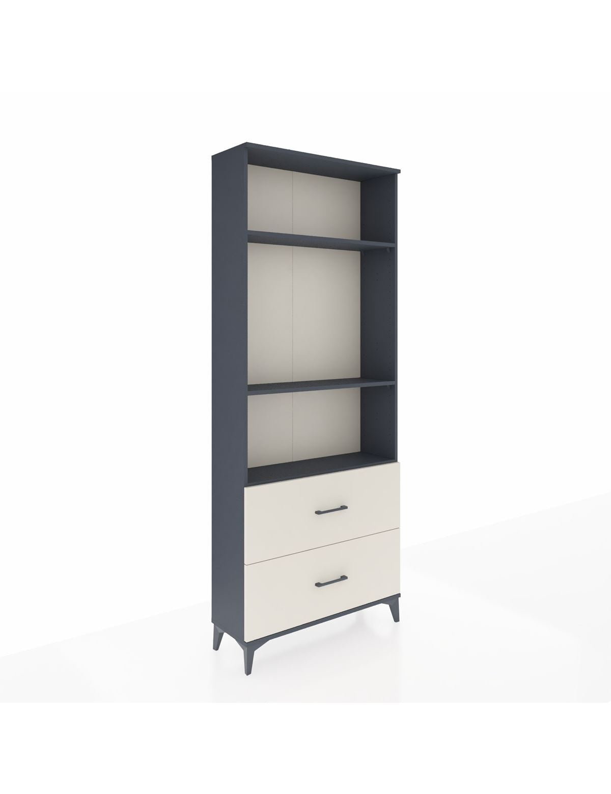 Arges Dolap 3 Raflı 2 Çekmeceli 88x30x221 - S30M072V4A
