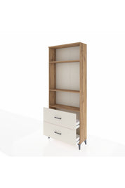 Arges Dolap 3 Raflı 2 Çekmeceli 88x30x221 - S30M072V7A