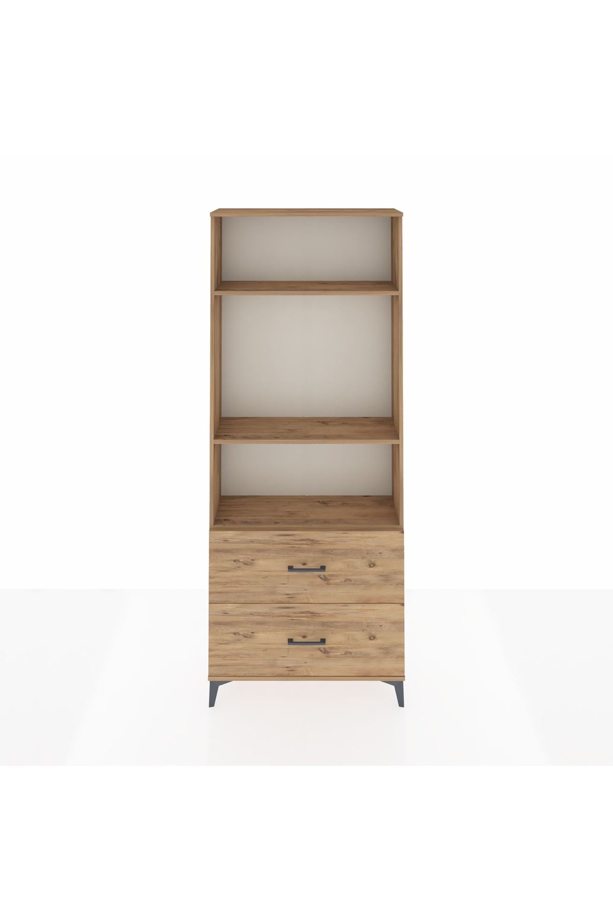 Arges Dolap 3 Raflı 2 Çekmeceli 88x30x221 - S30M072V9A