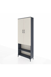 Arges Dolap 3 Raflı 2 Kapaklı Tek Askılı 88x30x221 - S30M073V4A