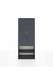 Arges Dolap 3 Raflı 2 Kapaklı Tek Askılı 88x30x221 - S30M073V5A