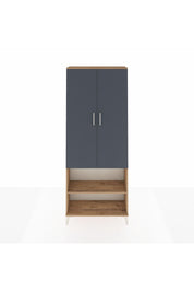 Arges Dolap 3 Raflı 2 Kapaklı Tek Askılı 88x30x221 - S30M073V8A