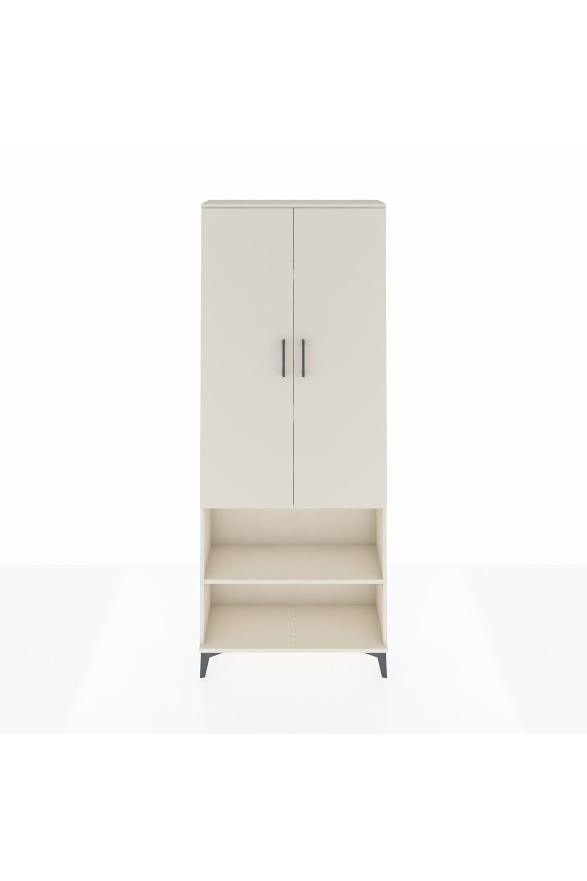 Arges Dolap 4 Raflı 2 Kapaklı 88x30x221 - S30M074V1A