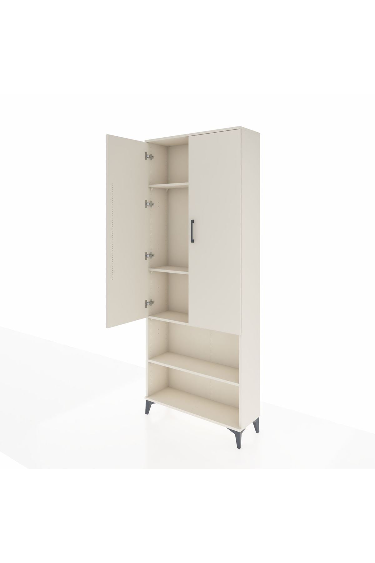 Arges Dolap 4 Raflı 2 Kapaklı 88x30x221 - S30M074V1A