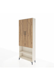 Arges Dolap 4 Raflı 2 Kapaklı 88x30x221 - S30M074V3A