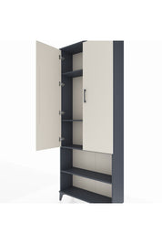 Arges Dolap 4 Raflı 2 Kapaklı 88x30x221 - S30M074V4A