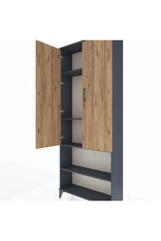 Arges Dolap 4 Raflı 2 Kapaklı 88x30x221 - S30M074V6A
