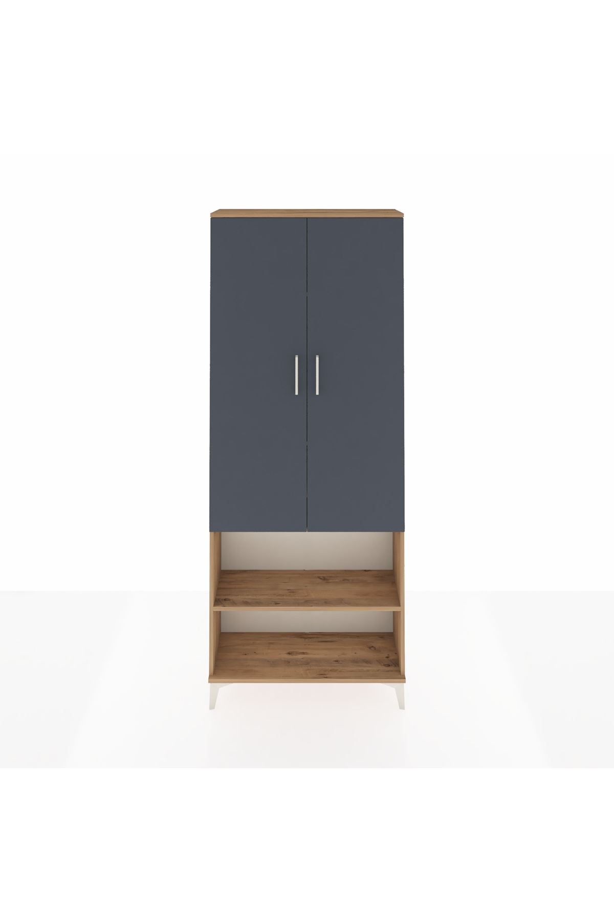 Arges Dolap 4 Raflı 2 Kapaklı 88x30x221 - S30M074V8A