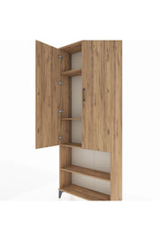 Arges Dolap 4 Raflı 2 Kapaklı 88x30x221 - S30M074V9A