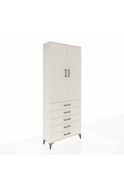 Arges Dolap 2 Raflı 5 Çekmeceli Tek Askılı 88x30x221 - S30M076V1A