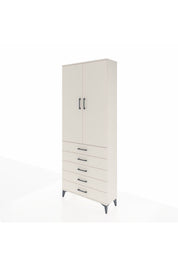Arges Dolap 2 Raflı 5 Çekmeceli Tek Askılı 88x30x221 - S30M076V1A