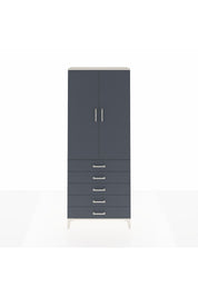 Arges Dolap 2 Raflı 5 Çekmeceli Tek Askılı 88x30x221 - S30M076V2A