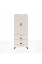 Arges Dolap 3 Raflı 5 Çekmeceli 2 Kapaklı 88x30x221 - S30M077V1A