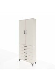 Arges Dolap 3 Raflı 5 Çekmeceli 2 Kapaklı 88x30x221 - S30M077V1A