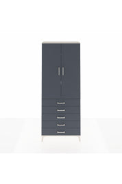 Arges Dolap 3 Raflı 5 Çekmeceli 2 Kapaklı 88x30x221 - S30M077V2A