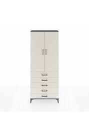 Arges Dolap 3 Raflı 5 Çekmeceli 2 Kapaklı 88x30x221 - S30M077V4A