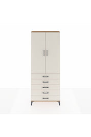 Arges Dolap 3 Raflı 5 Çekmeceli 2 Kapaklı 88x30x221 - S30M077V7A