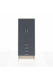 Arges Dolap 2 Raflı 4 Çekmeceli Tek Askılı 88x30x221 - S30M079V2A