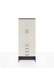 Arges Dolap 3 Raflı 4 Çekmeceli 2 Kapaklı 88x30x221 - S30M080V4A