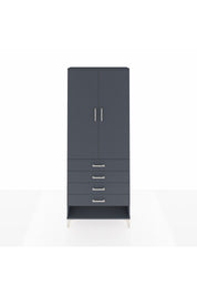Arges Dolap 3 Raflı 4 Çekmeceli 2 Kapaklı 88x30x221 - S30M080V5A