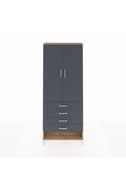 Arges Dolap 3 Raflı 4 Çekmeceli 2 Kapaklı 88x30x221 - S30M080V8A