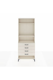 Arges Dolap 3 Raflı 4 Çekmeceli 88x30x221 - S30M081V1A