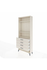 Arges Dolap 3 Raflı 4 Çekmeceli 88x30x221 - S30M081V1A