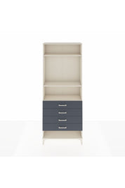Arges Dolap 3 Raflı 4 Çekmeceli 88x30x221 - S30M081V2A