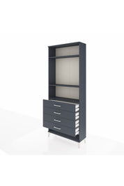 Arges Dolap 3 Raflı 4 Çekmeceli 88x30x221 - S30M081V5A