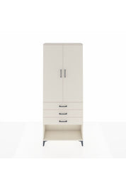 Arges Dolap 2 Raflı 3 Çekmeceli Tek Askılı 88x30x221 - S30M082V1A