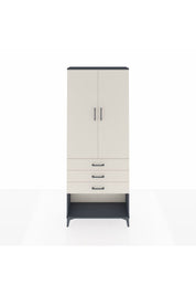 Arges Dolap 2 Raflı 3 Çekmeceli Tek Askılı 88x30x221 - S30M082V4A