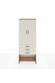 Arges Dolap 2 Raflı 3 Çekmeceli Tek Askılı 88x30x221 - S30M082V7A