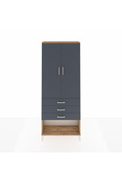 Arges Dolap 2 Raflı 3 Çekmeceli Tek Askılı 88x30x221 - S30M082V8A