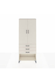 Arges Dolap 3 Raflı 3 Çekmeceli 2 Kapaklı 88x30x221 - S30M083V1A