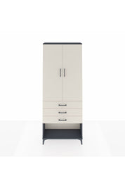 Arges Dolap 3 Raflı 3 Çekmeceli 2 Kapaklı 88x30x221 - S30M083V4A