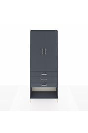 Arges Dolap 3 Raflı 3 Çekmeceli 2 Kapaklı 88x30x221 - S30M083V5A