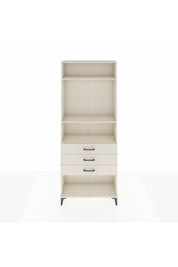 Arges Dolap 3 Raflı 3 Çekmeceli 88x30x221 - S30M084V1A