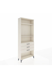 Arges Dolap 3 Raflı 3 Çekmeceli 88x30x221 - S30M084V1A