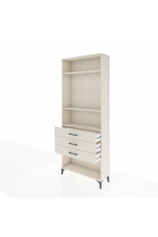 Arges Dolap 3 Raflı 3 Çekmeceli 88x30x221 - S30M084V1A