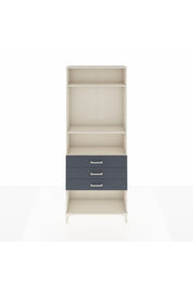 Arges Dolap 3 Raflı 3 Çekmeceli 88x30x221 - S30M084V2A