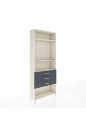 Arges Dolap 3 Raflı 3 Çekmeceli 88x30x221 - S30M084V2A