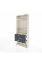 Arges Dolap 3 Raflı 3 Çekmeceli 88x30x221 - S30M084V2A