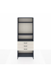 Arges Dolap 3 Raflı 3 Çekmeceli 88x30x221 - S30M084V4A