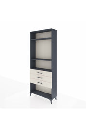 Arges Dolap 3 Raflı 3 Çekmeceli 88x30x221 - S30M084V4A