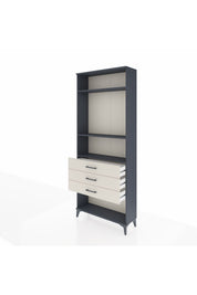 Arges Dolap 3 Raflı 3 Çekmeceli 88x30x221 - S30M084V4A