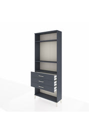 Arges Dolap 3 Raflı 3 Çekmeceli 88x30x221 - S30M084V5A