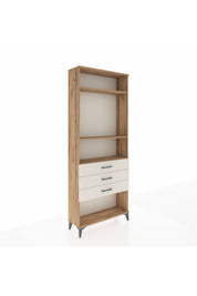 Arges Dolap 3 Raflı 3 Çekmeceli 88x30x221 - S30M084V7A