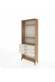 Arges Dolap 3 Raflı 3 Çekmeceli 88x30x221 - S30M084V7A